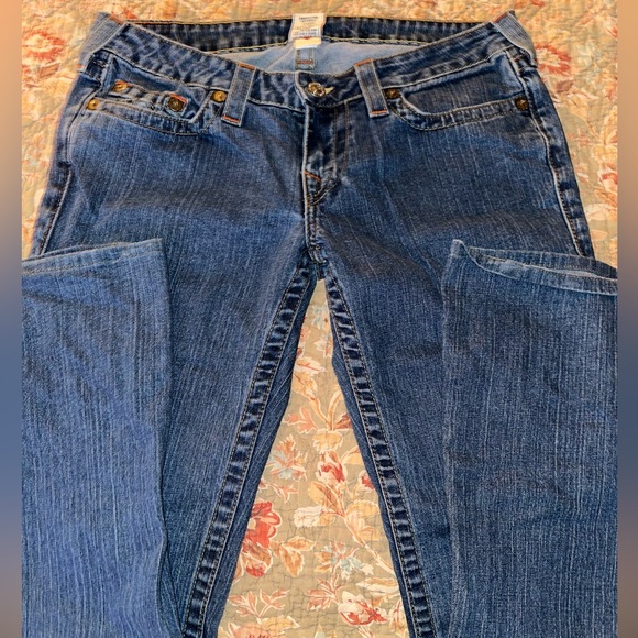 True Religion Low Rise Boot Cut Jeans 32 - Picture 4 of 6